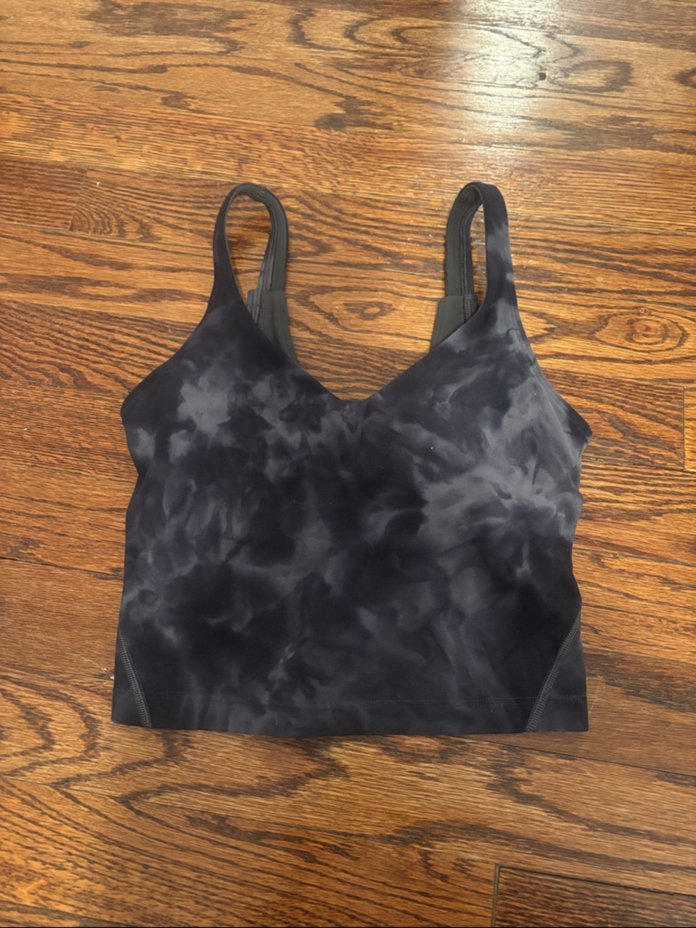 Lululemon Women’s Black Tie Dye Align Tank Top Size 0